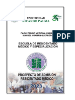 Prospecto Residentado Medico 2023 28 06 23