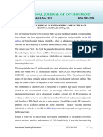 International Journal of Environment One of The Fa