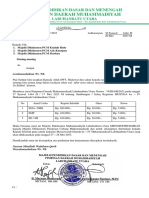 Surat Instruksi Untuk Majelis Dikdasmen