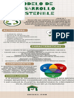 Infografía Sostenible Ecología Minimalista Beige