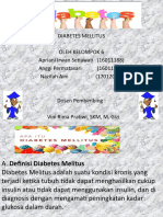 Diabetes Mellitus Oleh Kelompok 6 Apriani Irwan Setiawati (16011188) Anggi Permatasari (16011067) Nazifah Aini (17012037)