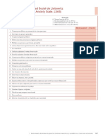 7.8. Escala de Ansiedad Social de Liebowitz (Liebowitz Social Anxiety Scale, LSAS) - LSAS