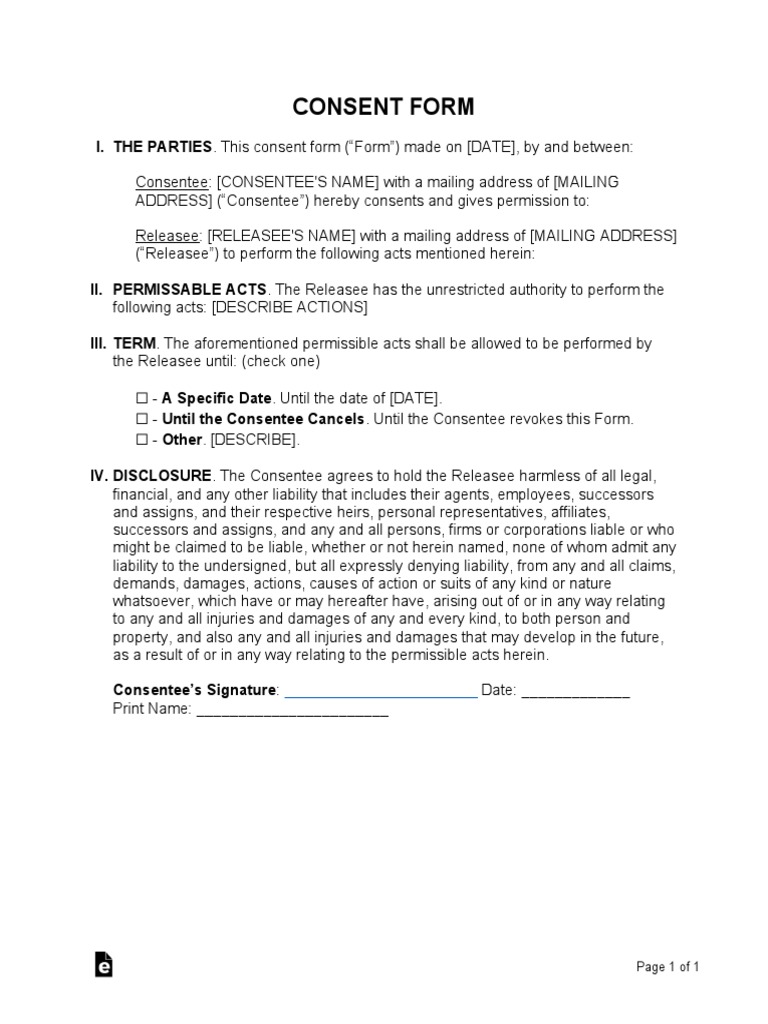 Consent-Form-Template | PDF
