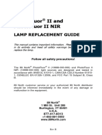 PhotoFluor® II and PhotoFluor II NIR LAMP REPLACEMENT GUIDE