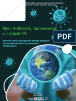 Meio Ambiente Saneamento e Covid-19