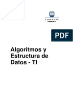 Algoritmos y Estructura de Datos TI