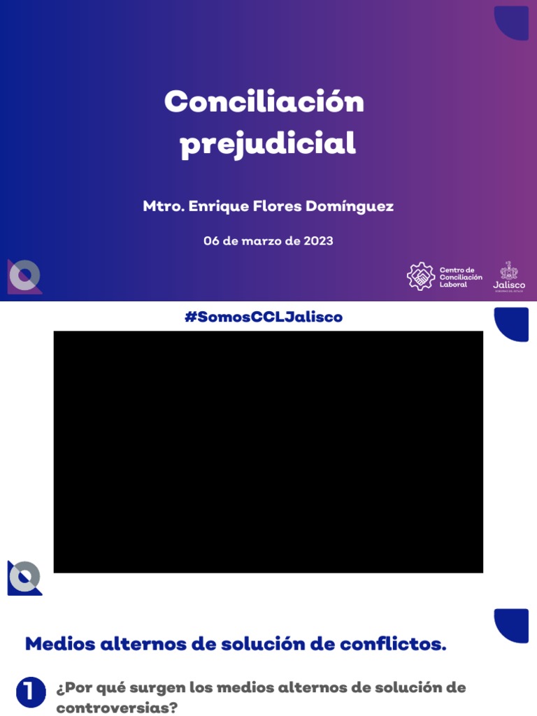 Función Conciliatoria en El Nuevo Sistema de Justicia Laboral | PDF ...