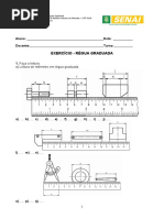 Lista de Exercícios 5 - Paquímetro | PDF