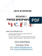 Activitat 1. MATES ENDIMONIADES