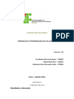 Relatório Quimica Inorgânica I- Preparação e propriedades dos halogênios