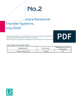 Code For Offshore Personnel Transfer Systems - July - 2022