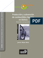 Pe Produccion y Subvencion de Combustibles Liquidos en Bolivia JR