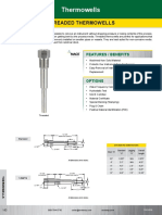 Thermowells Threaded TRC 0320