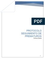 Protocolo Seguimiento Prematuros