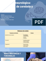 Semiología Neurológica - Exploración de Cerebelo y Marcha