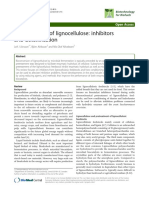 Bioconversion of Lignocellulose: Inhibitors and Detoxification