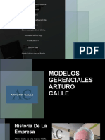 Presentación Arturo Calle