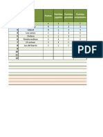 Plantilla Excel Ligas