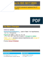 Changes in ISO 5817-2023