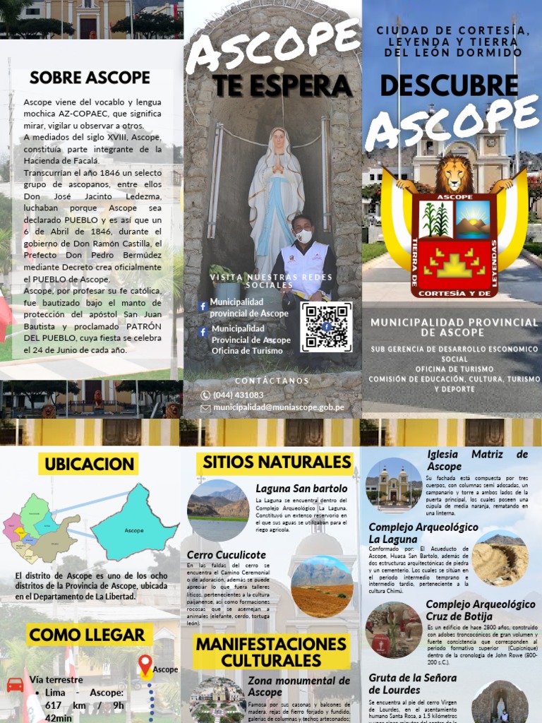 Turismo y Cultura en Ascope | PDF