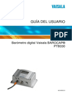 PTB330 User's Guide in Spanish
