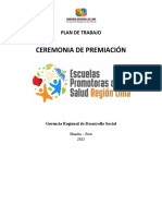 Plan de Trabajo Premiacion Eps 2023