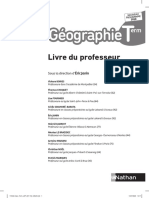 (GEOGRAPHIE JANIN NATHAN) Eric Janin (Editor) - Géographie Terminale - Livre Du Professeur-Nathan (2020)