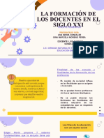 Formacion Docente o