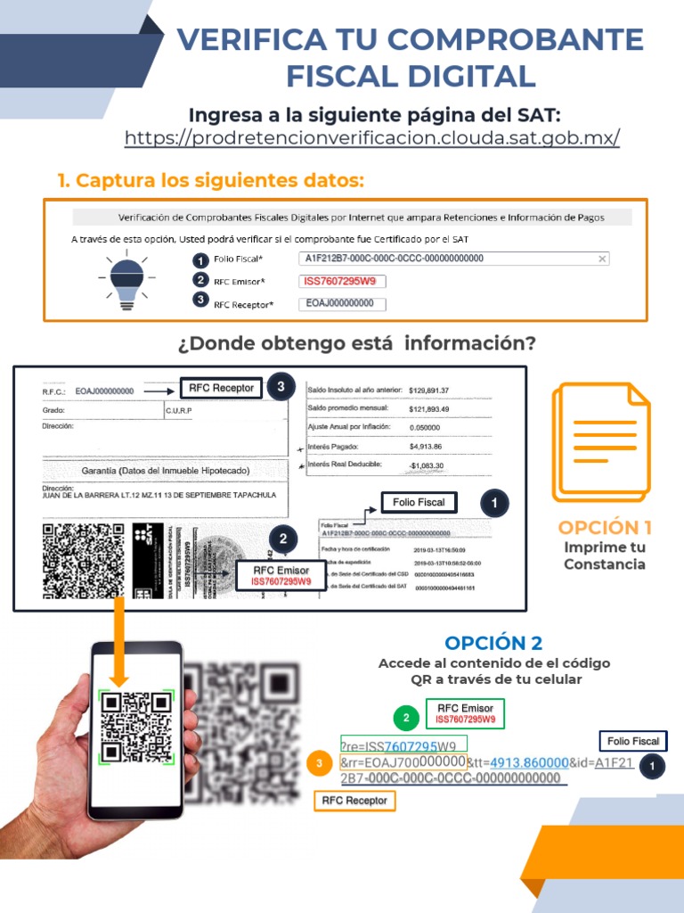 Verifica tu Comprobante Fiscal | PDF | Computers