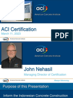 Materi 1 - ACI Certification