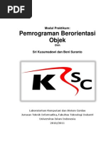 Download modul prak PBO 2010-2011 by gmaheswara SN65775803 doc pdf