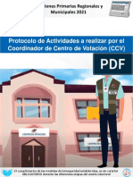 PPRO003 Primarias Protocolo de Actividades A Realizar Por El CCV