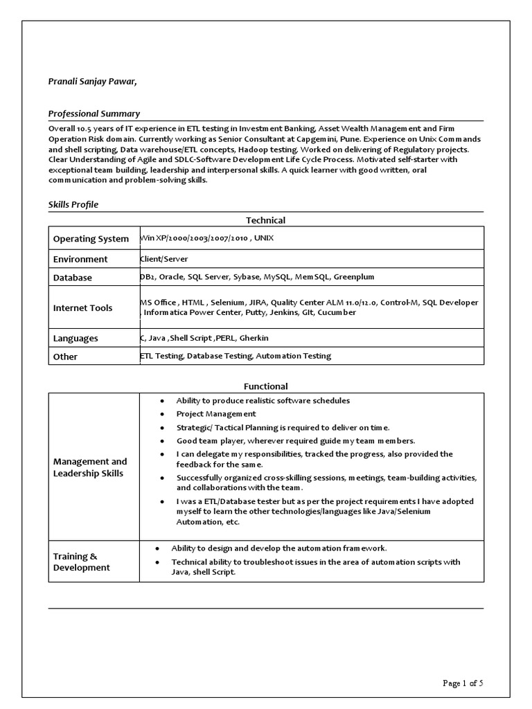 pranali-pawar-resume-pdf-databases-ibm-db2