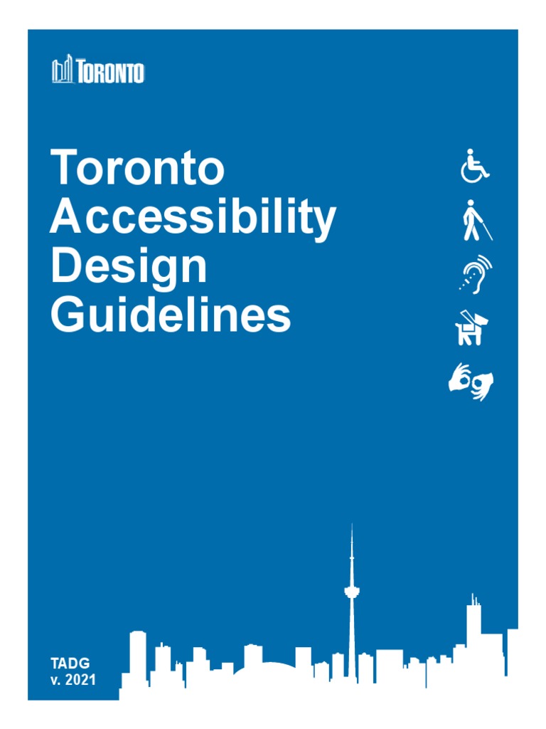 Toronto AODA | PDF | Accessibility