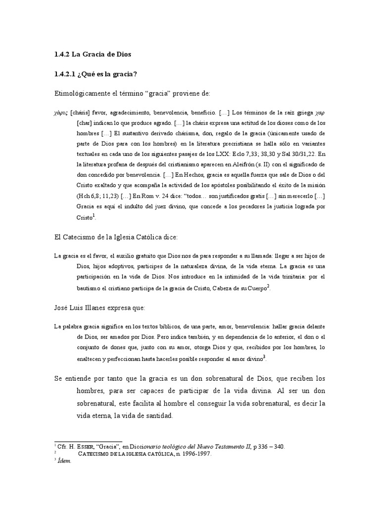 La Gracia de Dios y Sacramentos | PDF | Gracia divina | espíritu Santo