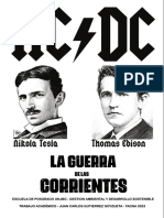 AC DC Guerra de Las Corrientes