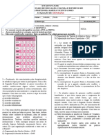 Ava. Bimestral de Geografia - 1 - 2023