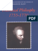 Kant, Immanuel - Theoretical Philosophy, 1755-1770 (Cambridge, 1992)