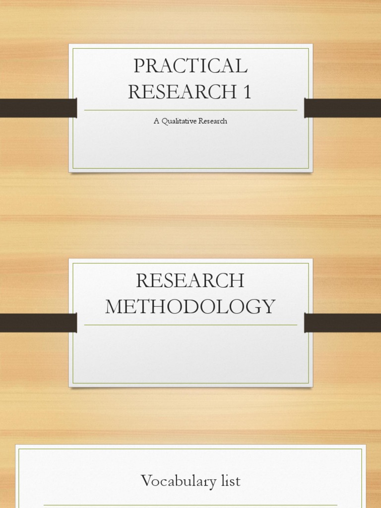 Qualitative Research Methodology Guide | PDF | Methodology ...