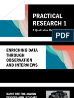 PDF 5 PR1 4th (Enriching Data Through Observation and Interviews)
