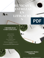 PRESENTACION de Litigios Simulados TEORIA DEL CASO