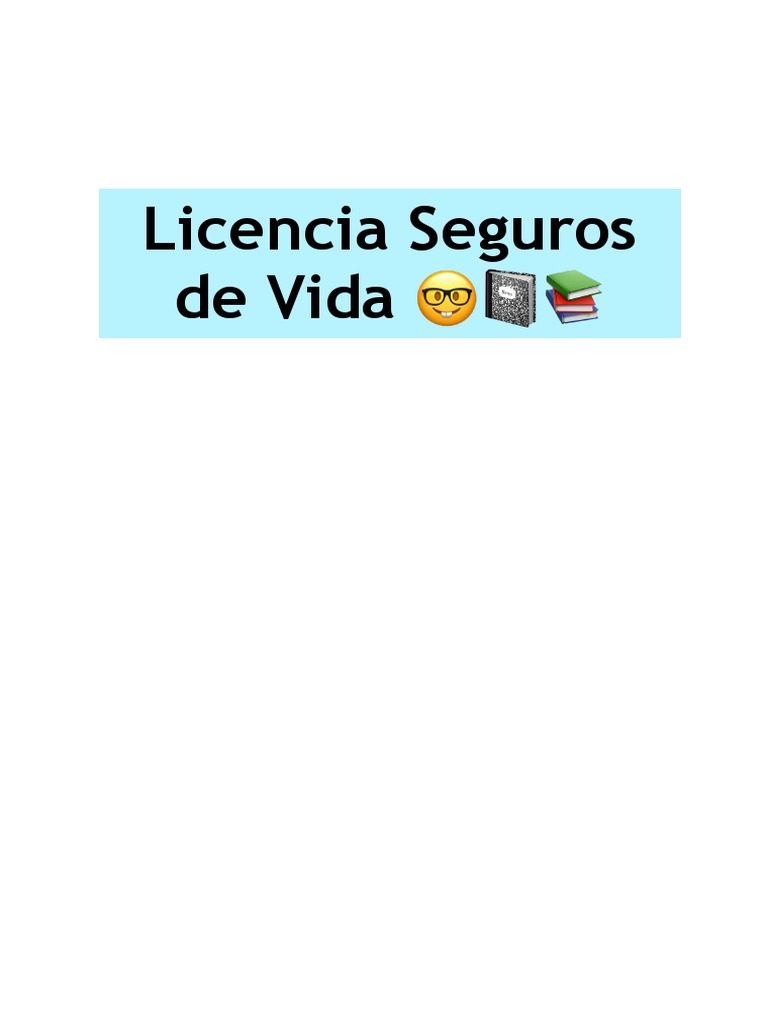 Guía Completa sobre Seguros de Vida | PDF | Seguro | Seguro de vida