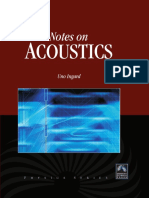 Uno Ingard - Notes On Acoustics