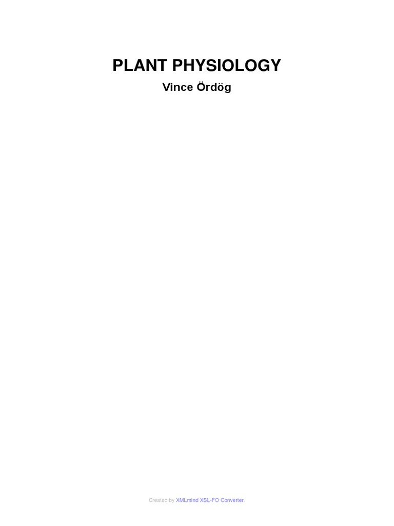 Plant physiology 1 39 pdf