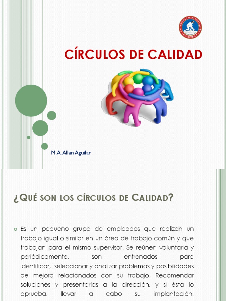 Círculos de Calidad: Mejora Continua en Empresas | PDF | Business