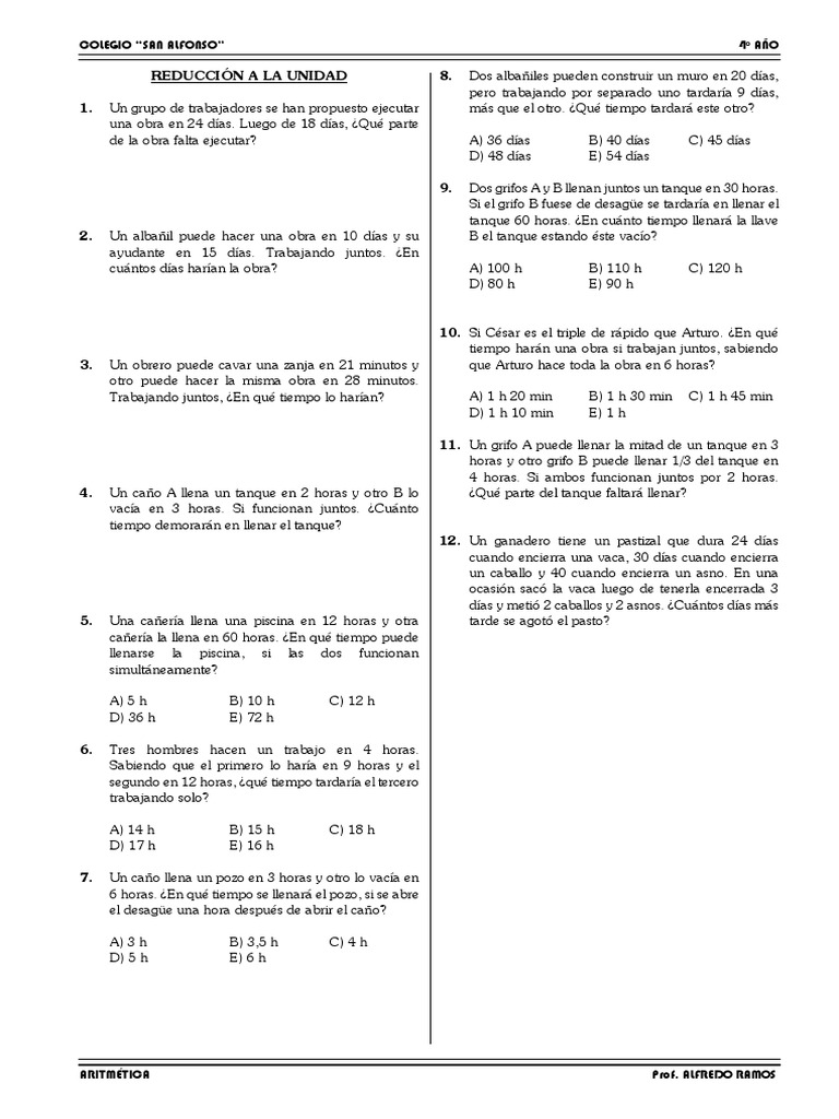 4º Reducción A La Unidad | PDF | Operaciones militares