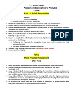 RUBRICS Practical Assessment