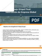Trabajo Final Grupal Sobre Valorización de Empresas 2023-1