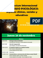 Symposium Abuso Psicologico