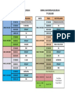 JADWAL PAT Dan US KELAS 6